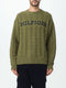 Pullover Uomo Cable Monotype Verde Tommy Hilfiger- Francavilla Moda